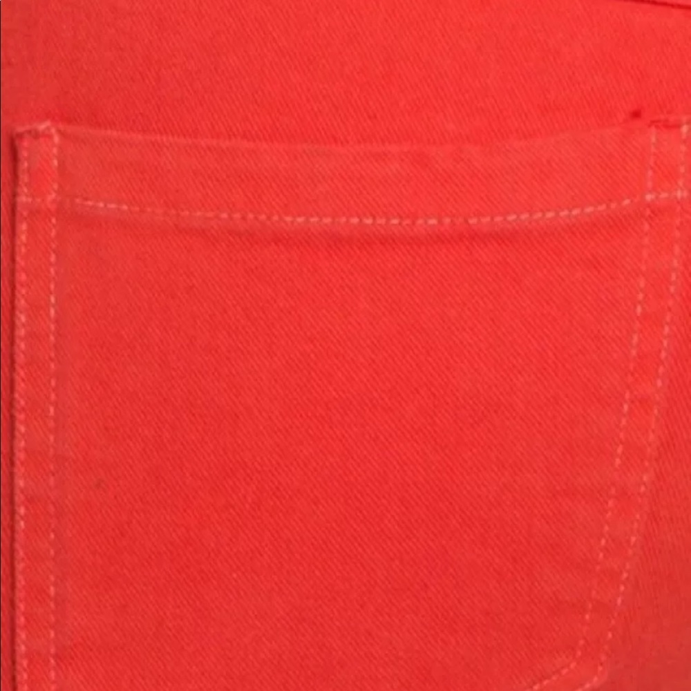HAUTE HIPPIE RED DENIM SKINNY JEANS PANTS - Picture 8 of 8